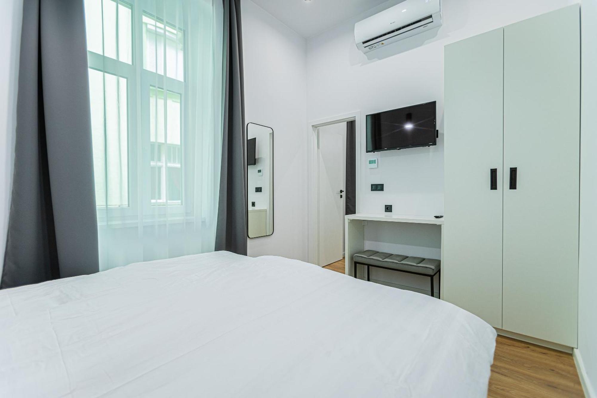 בודפשט Deluxe4 Apartment With 2 Rooms Next To The Synagogue Free Air Conditioner, Sauna מראה חיצוני תמונה